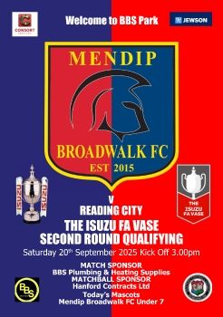 Mendip Broadwalk FC v Reading City 200925