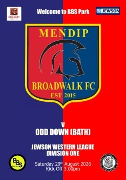 Mendip Broadwalk FC v Odd Down 290826