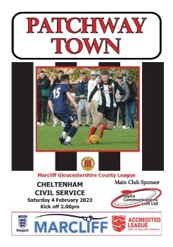 Patchway Town FC v Cheltenham Civl Service 040223