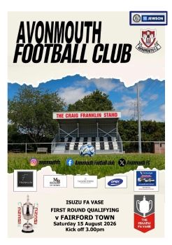 Avonmouth FC v Fairford Town 150826