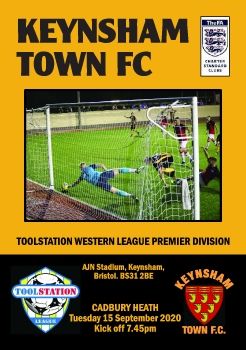 Keynsham Town FC v Cadbury Heath 150920