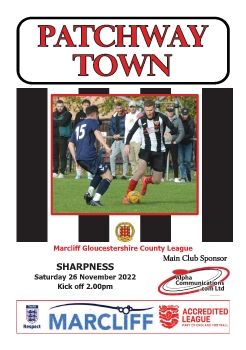 Patchway Town v Sharpness 261122