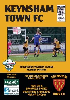 Keynsham Town FC v Ashton & Backwell 070423