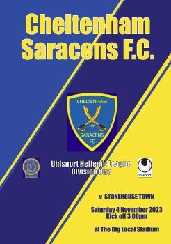 Cheltenham Saracens FC v Stonehouse Town 041123