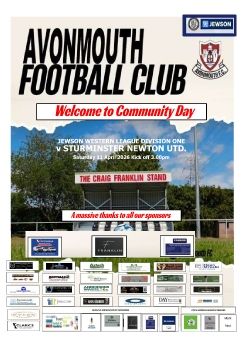 Avonmouth FC v Sturminster Newton 110426