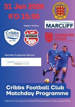 Cribbs Res v Quedgeley Wanderers 310126