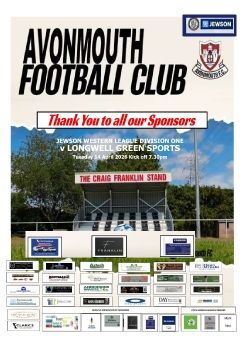 Avonmouth FC v Longwell Green Sports 140426