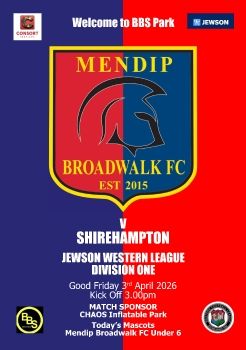 Mendip Broadwalk FC v Shirehampton 030426
