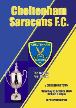Cheltenham Saracens v Cinderford Town 101026