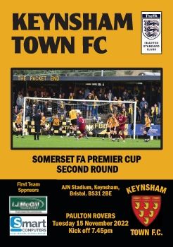 Keynsham Town FC v Paulton Rovers 151122