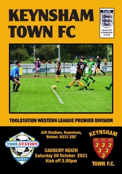 Keynsham Town FC v Cadbury Heath 301021