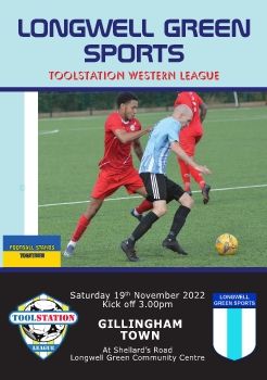 Longwell Green Sports v Gillingham Town 191122