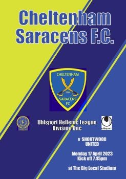 Cheltenham Saracens v Shortwood Utd 170423