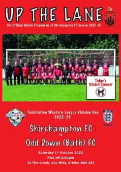 Shirehampton FC v Odd Down 011022