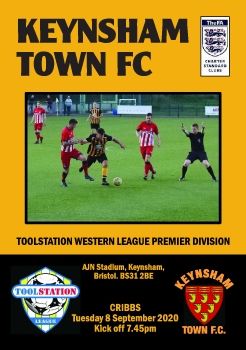 Keynsham Town v Cribbs FC 080920