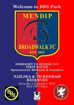 Mendip Broadwalk FC v Nailsea & Tickenham Res 020923