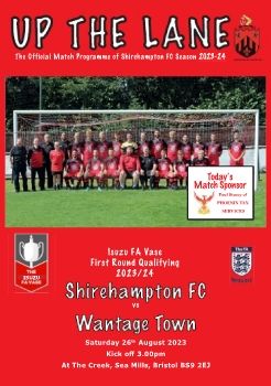 Shirehampton FC v Wantage Town FA Vase 260823