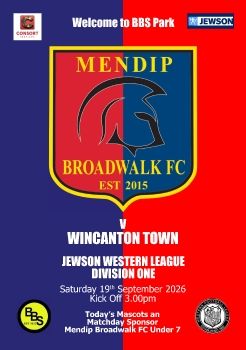 Mendip Broadwalk FC v Wincanton Town 190926