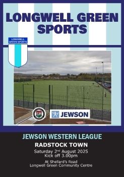 Longwell Green Sports v Radstock Town 020825