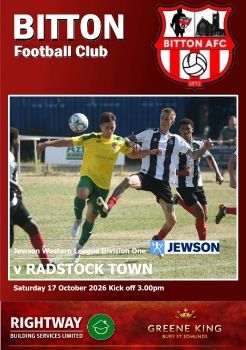 Bitton FC v Radstock Town 171026