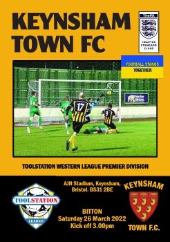 Keynsham Town FC v Bitton 260322