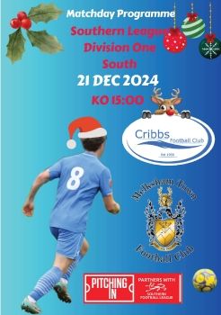 Cribbs FC v Melksham Town 211224