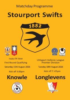 Stourport Swifts FC v Knowle-Longlevens 150826