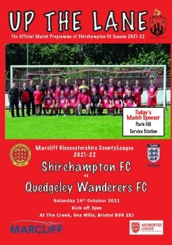 Shirehampton FC v Quedgeley Wanderers 161021