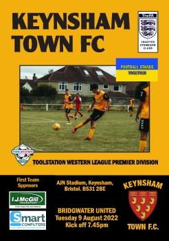 Keynsham Town FC v Bridgwater Utd 090822