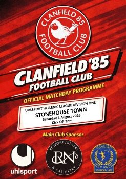 Clanfield 85 FC v Stonehouse Town 010826