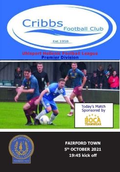 Cribbs FC v Fairford Town 051021