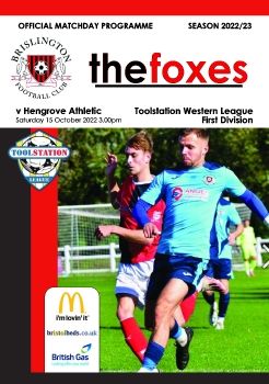 Brislington FC v Hengrove Athletic 151022