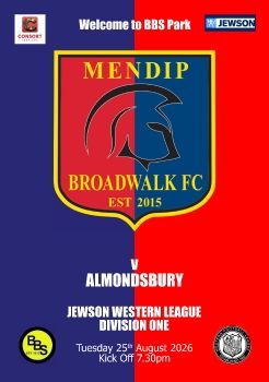 Mendip Broadwalk FC v Almondsbury 250826