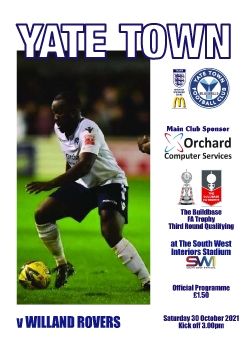 Yate Town FC v Willand Rovers FA Trophy 301021