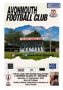 Avonmouth FC v Roman Glass St George 120926