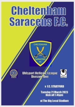 Cheltenham Saracens v FC Stratford 210323