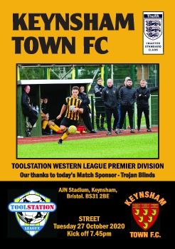 Keynsham Town v Street 271020