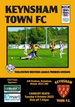 Keynsham Town FC v Cadbury Heath 041022