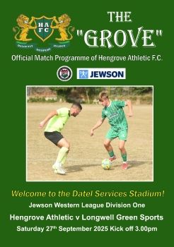 Hengrove Athletic v Longwell Green 270925
