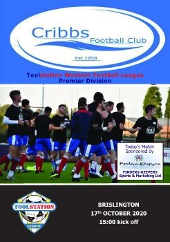 Cribbs FC v Brislington 171020