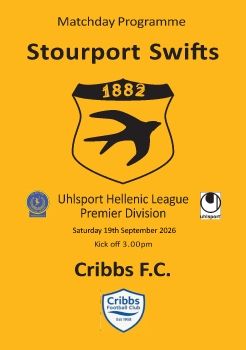 Stourport Swifts FC v Cribbs 190926