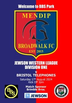 Mendip Broadwalk FC v Bristol Telephones 170824