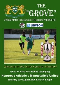 Hengrove Athletic FC v Mangotsfield Utd 230825