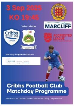 Cribbs Res v Ruardean Hill Rangers 030925