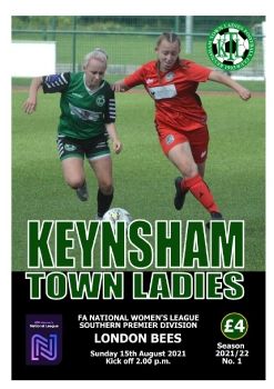 Keynsham Town Ladies programme