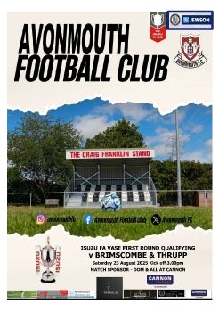 Avonmouth FC v Brimscombe & Thrupp 230825