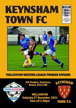 Keynsham Town FC v Wellington 271121