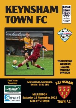 Keynsham Town FC v Millbrook 191122