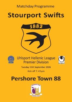 Stourport Swifts FC v Pershore Town 150926