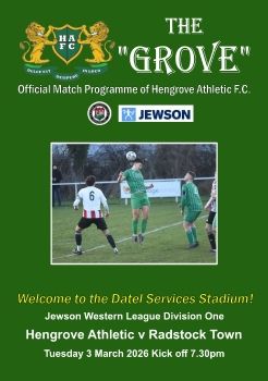 Hengrove Athletic v Radstock Town 030326